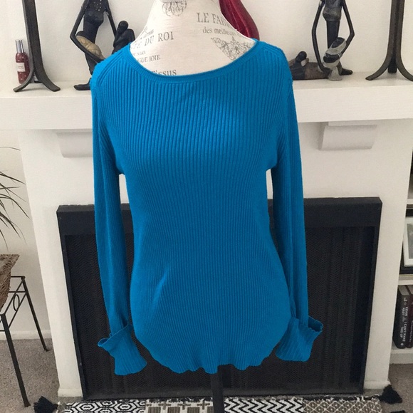 The Limited Tops - The Limited | Ribbed Crew Neck Sweater Top